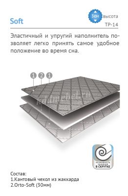 Наматрасник Topper Софт 1600*1900