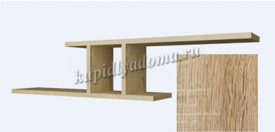 Полка навесная ПН-4 (Дуб сонома)