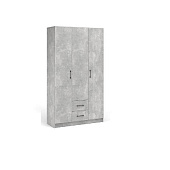 Шкаф 3д 2ящ. Чикаго (Ателье светлый)
