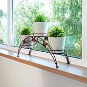 Подставка для цветов Арка-3 (Коричневый)