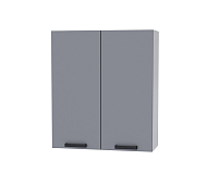 Шкаф верхний высокий В8В кухня Осло (Белый/Карбон латте)