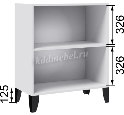 Шкаф ГШ-2 Гира (Белый)