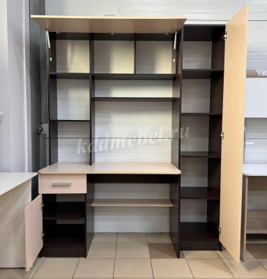 Стол компьютерный №7 (Венге/Дуб белфорт)