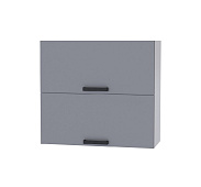 Шкаф верхний горизонтальные 8ВГ кухня Контемп (Дуб сонома/Слоновая кость)