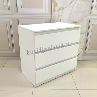 Комод Эра 800 (Белый текстурный)