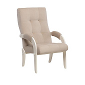 Кресло для отдыха Leset Спринг (Слоновая кость/Ткань велюр Бежевый V18)