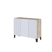 Комод Сириния (Дуб крафт серый/Светло-серый)