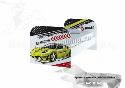 Кровать Тойс КР-08 (Белый/Champion)