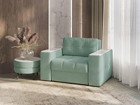 Кресло-кровать Нави (Мятный/Холст белый)