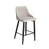 Стул полубарный Ками (Дымчато-кремовый/Черный)