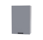 Шкаф верхний сушка с единым фасадом 6С кухня Осло (Белый/Карбон мята)