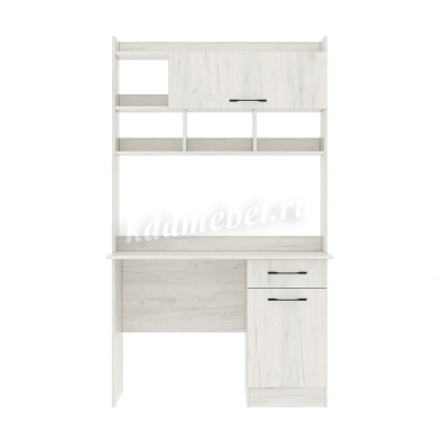 Стол компьютерный ПКС-2 (Дуб крафт белый)