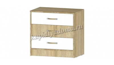 Комод Буратино (Дуб сонома/Белый)
