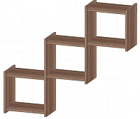 Полка Квадро (Ясень шимо темный)