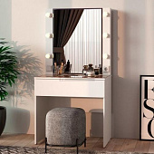 Стол туалетный Мемори (Белый)