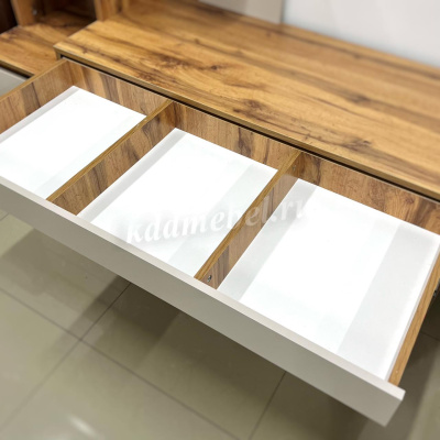 Компьютерный стол Пифагор (Дуб вотан/Кашемир)