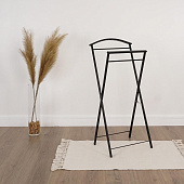 Вешалка костюмная Контур (Черный)