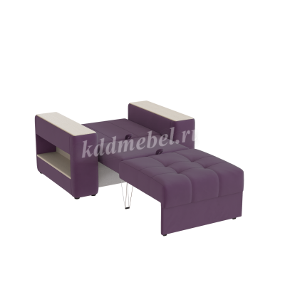 Кресло-кровать Доро (Винный/Клен кремовый)