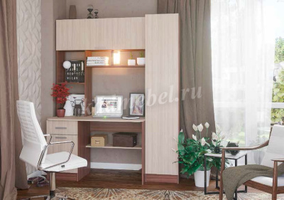 Стол компьютерный №7 (Венге/Дуб белфорт)