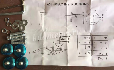 Стол обеденный GH-T 004 (Белый)