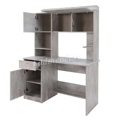 Стол компьютерный Котофей (Цемент светлый)