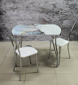 Стол обеденный Волна-2 В5 (Акварель 305)