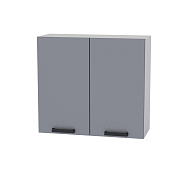 Шкаф верхний сушка 8С кухня Кантри (Белый/Бетон светлый)