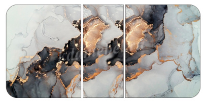 Стол обеденный раскладной Норд-4 (Опора Черный/Столешница Фотопечать S-334)