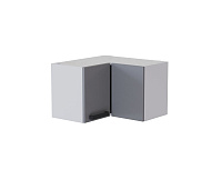 Шкаф верхний угловой УВП-360 кухня Осло (Белый/Карбон брюле)