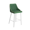 Стул полубарный Ками (Зелено-оливковый/Белый)