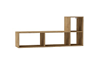 Стеллаж универсальный Диал (Дуб крафт золотой)