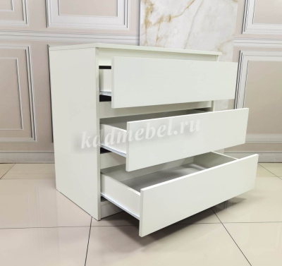 Комод Эра 800 (Белый текстурный)