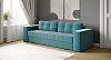 Диван раскладной Виконт (Бирюза/Клен кремовый)
