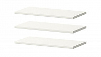 Полки узкие для шкафа Лючия 33.02 (Белый)