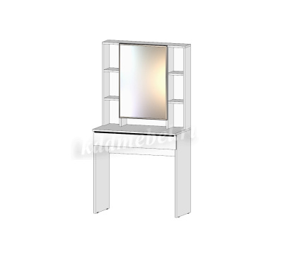 Стол туалетный Элегант (Белый)