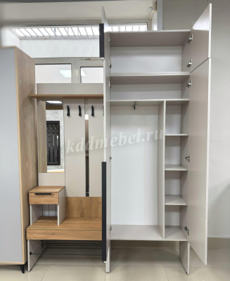 Прихожая К5 Баско (Кашемир/Дуб крафт золотой)