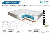 Матрас Симпл-слим ролл STRONG-600 800*1860 (Мелодия сна)